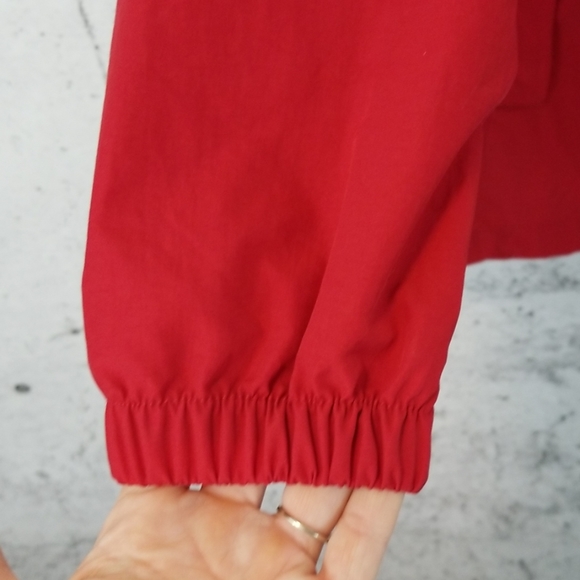 VOLCANO HOUSE HAWAIIAN Anorak Jacket Red Small - Picture 4 of 5